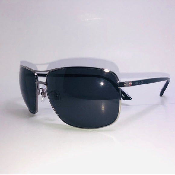 Gucci GG0065SK 001 Square Pilot Sunglass reg.$579 - Picture 4 of 7